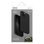 UNIQ etui Lino Hue iPhone 16 Pro 6.3" Magclick Charging szary/charcoal grey