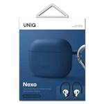 UNIQ etui Nexo AirPods 3 gen + Ear Hooks Silicone niebieski/blue