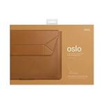 UNIQ etui Oslo laptop Sleeve 14" brązowy/tofee brown