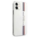 US Polo USHCP12SPCUSSWH iPhone 12 mini 5,4" biały/white Tricolor Collection