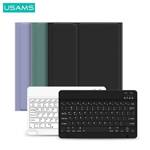 USAMS Etui Winro z klawiaturą iPad Air 10.9" fioletowe etui-biała klawiatura/purple cover-white keyboard IP109YRU03 (US-BH655)