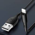 USAMS Kabel U18 lightning 2A Fast Charge 1m czarny/black SJ266USB01 (US-SJ266)