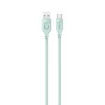 USAMS Kabel USB-C  6A 1,2m Port Display Fast charging  Lithe Series zielony/green SJ568USB04 (US-SJ568)