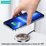 USAMS Ład. indukcyjna US-CD183 magnetic 15W aluminium czarny/black CD183CDX01