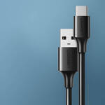 Ugreen kabel przewód USB - USB Typ C Quick Charge 3.0 3A 0,25m czarny (US287 60114)