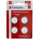 Verbatim Bateria litowa CR2032 3V 4szt    49533