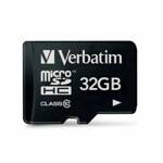 Verbatim Karta microSDHC 32GB V10 czarny/black 44013