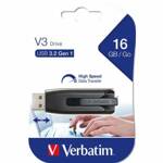 Verbatim Pendrive 16GB USB-A 3.2 V3 czarny/black 49172