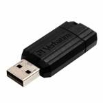 Verbatim Pendrive 64GB USB-A 2.0 PinStripe czarny/black 49065