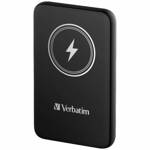 Verbatim Powerbank indukcyjny `n` Go 15W 10000mAh Wireless Magnetic czarny/black 32245