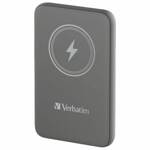 Verbatim Powerbank indukcyjny `n` Go 15W 5000mAh Wireless Magnetic szary/grey 32244