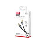 XO kabel GB010A USB - USB-B 1,5 m czarny