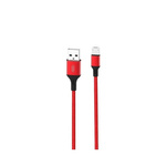 XO kabel NB143 USB - microUSB 2,0 m 2,4A czerwony