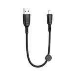 XO kabel NB247 USB - Lightning 0,25 m 6A czarny