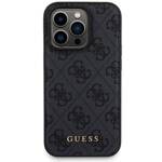 ZESTAW GUESS GUBPM5P13X4GEMGK IPHONE 13 PRO MAX 6.7" HARDCASE + POWERBANK 5000MAH MAGSAFE CZARNY/BLACK 4G METAL LOGO